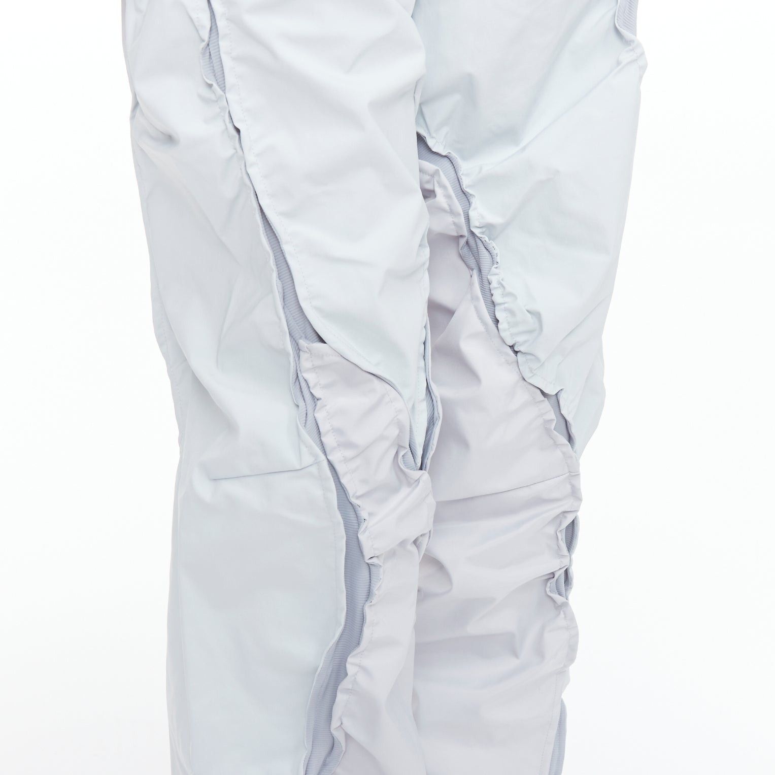 POST ARCHIVE FACTION (PAF) POST ARCHIVE FACTION 6.0 Technical Left Ice baby blue nylon pants L Size US 32 / EU 48 - 2 Thumbnail