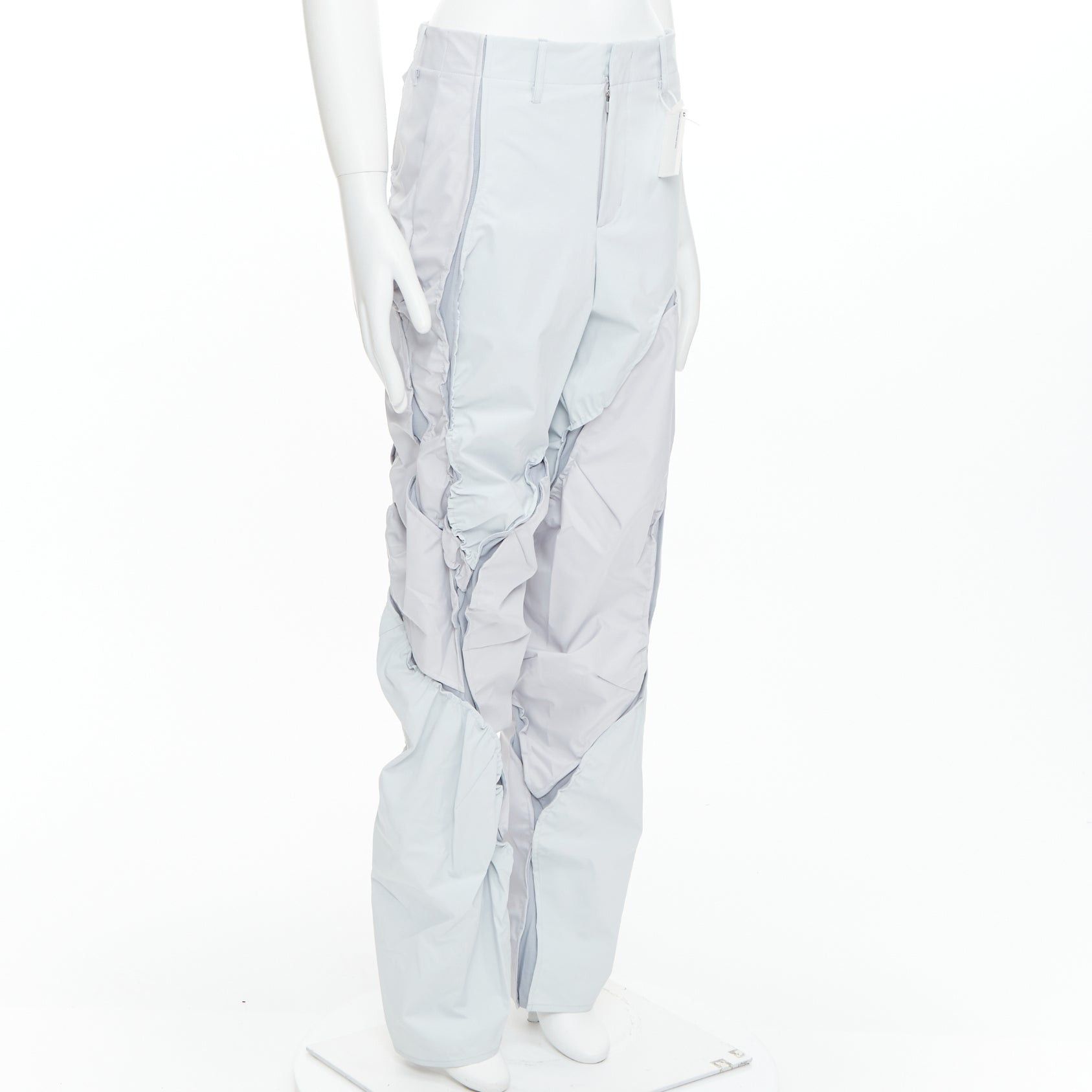 POST ARCHIVE FACTION (PAF) POST ARCHIVE FACTION 6.0 Technical Left Ice baby blue nylon pants L Size US 32 / EU 48 - 3 Thumbnail