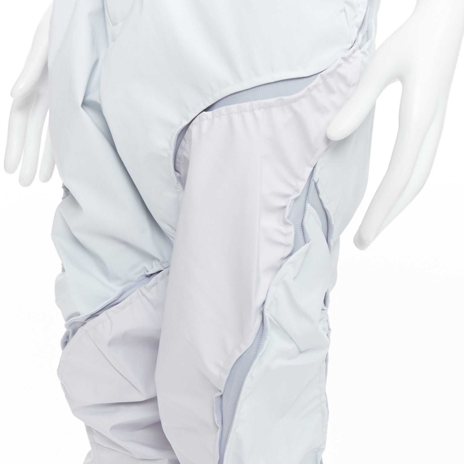 POST ARCHIVE FACTION (PAF) POST ARCHIVE FACTION 6.0 Technical Left Ice baby blue nylon pants L Size US 32 / EU 48 - 7 Thumbnail