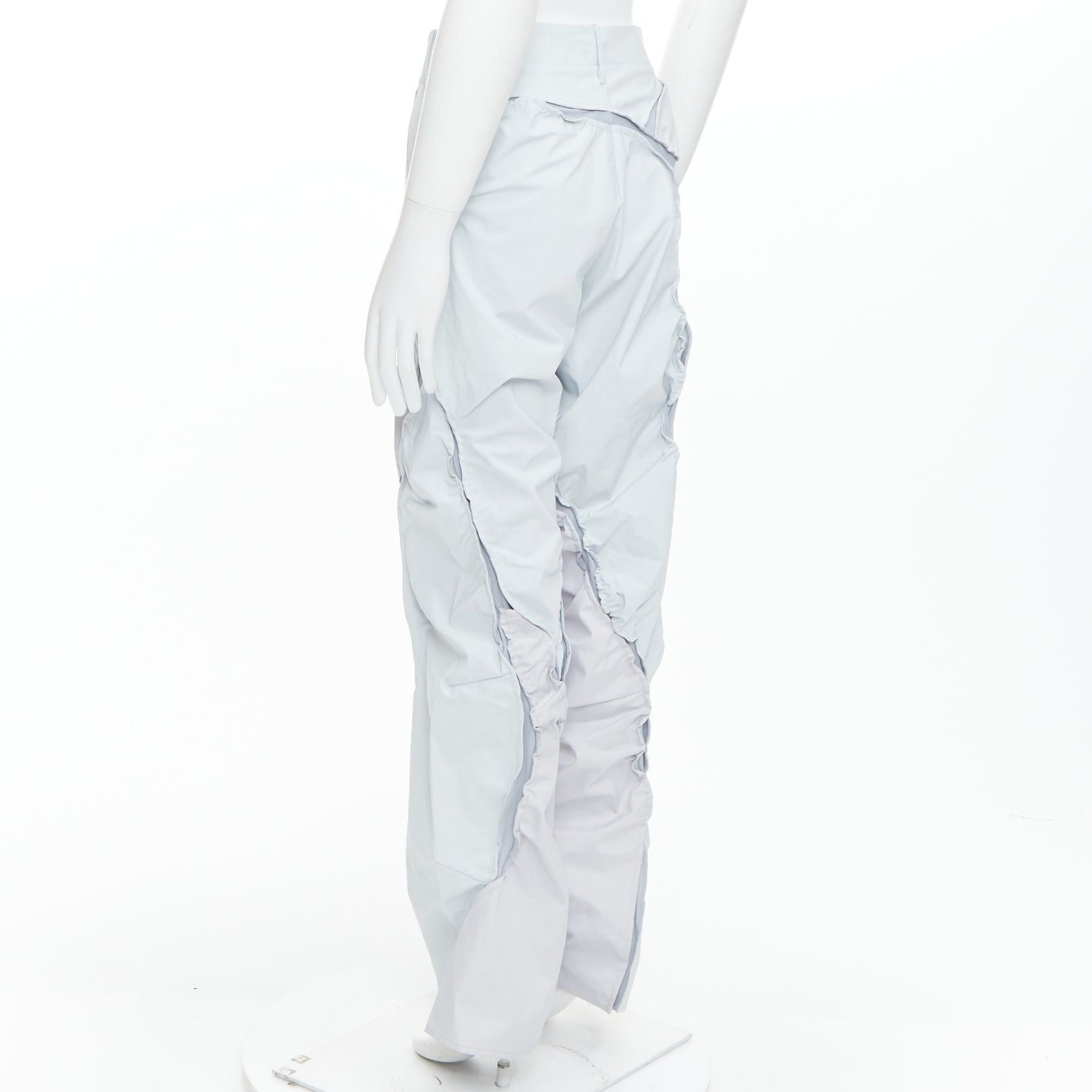POST ARCHIVE FACTION (PAF) POST ARCHIVE FACTION 6.0 Technical Left Ice baby blue nylon pants L Size US 32 / EU 48 - 6 Thumbnail