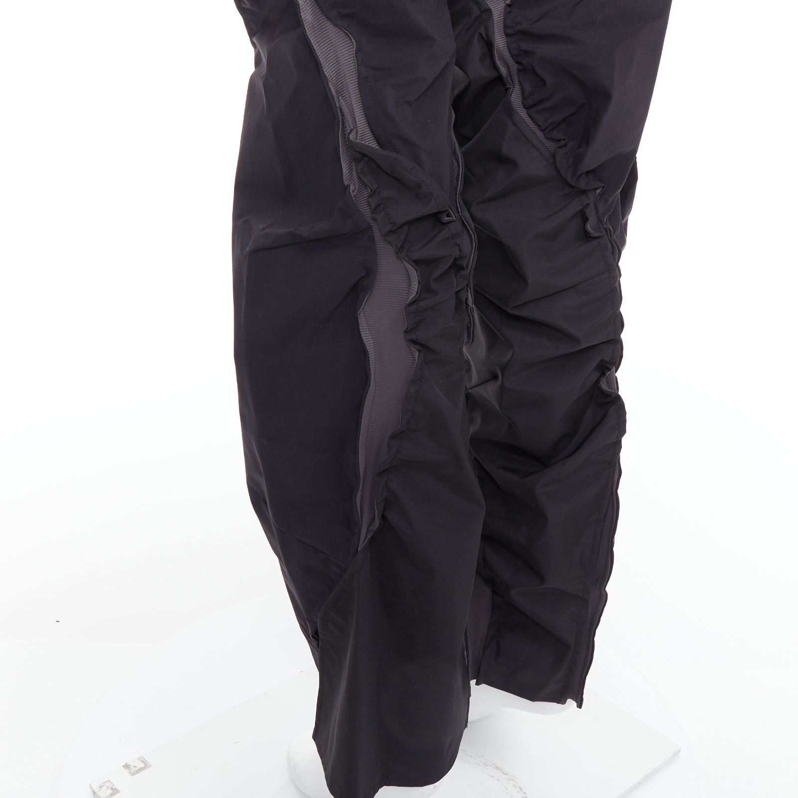 POST ARCHIVE FACTION (PAF) POST ARCHIVE FACTION 6.0 Technical Left black deconstructed pants S Size US 28 / EU 44 - 2 Thumbnail