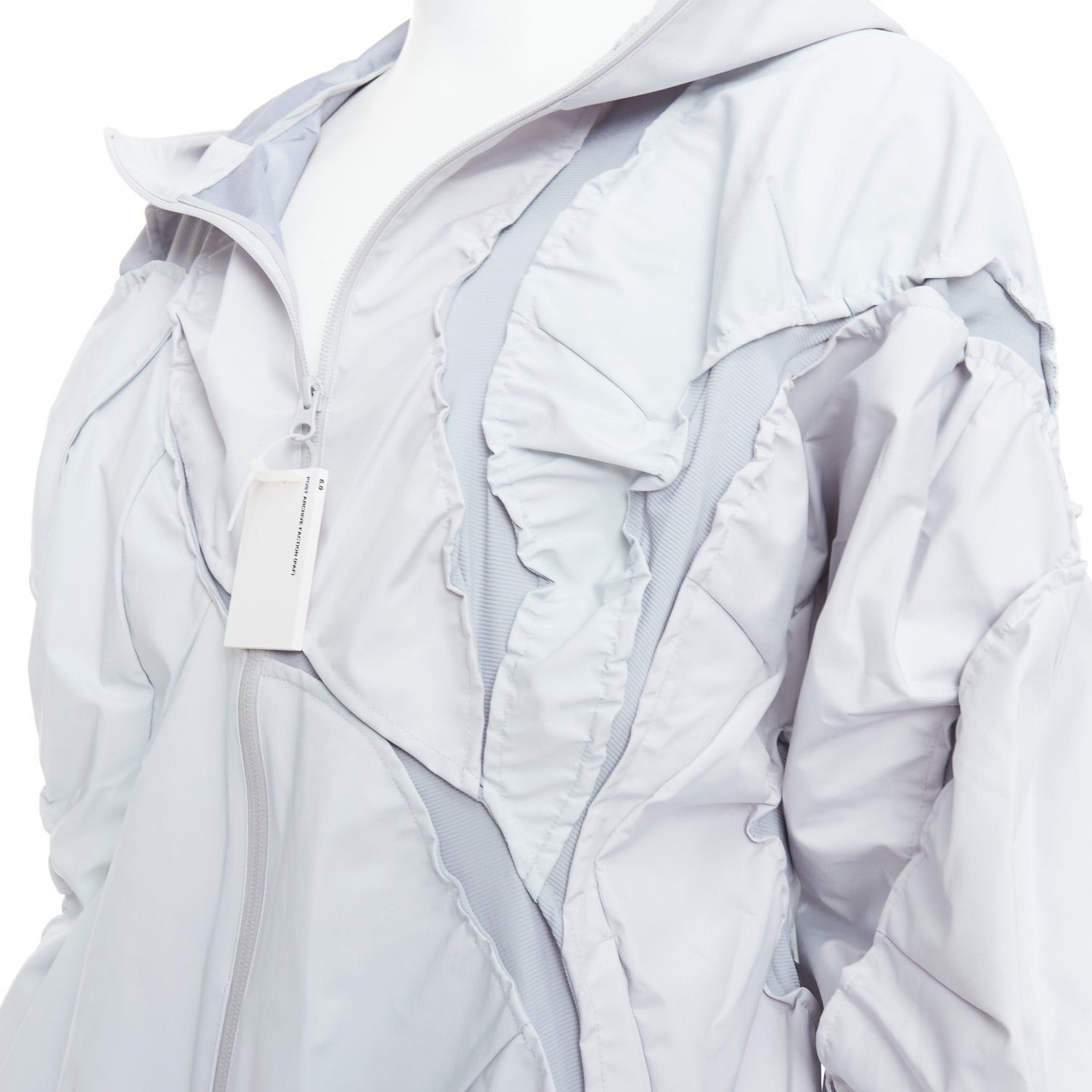 POST ARCHIVE FACTION (PAF) POST ARCHIVE FACTION 6.0 Technical Left Ice baby blue track jacket XL Size US XL / EU 56 / 4 - 2 Thumbnail