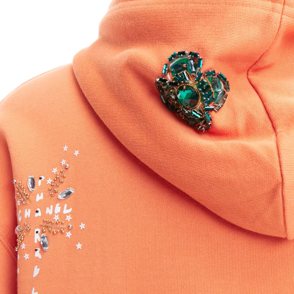 Chanel CHANEL Pharrell Williams 19D orange lesage crystal embroidered hoodie M Size US M / EU 48-50 / 2 - 8 Thumbnail