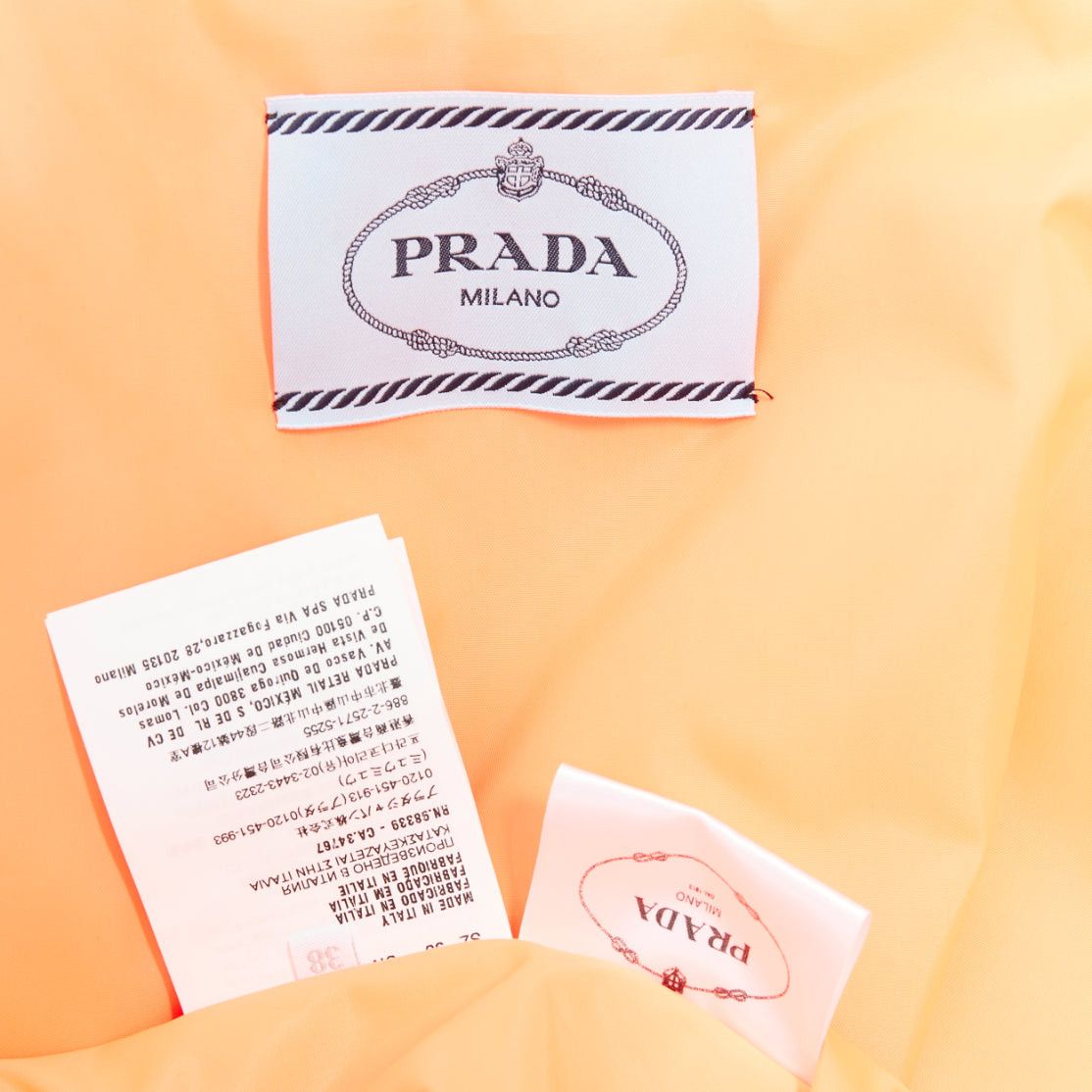 Prada rare PRADA 2018 Runway orange virgin wool belted puffer lined long vest IT38 XS Size XS / US 0-2 / IT 36-38 - 9 Thumbnail
