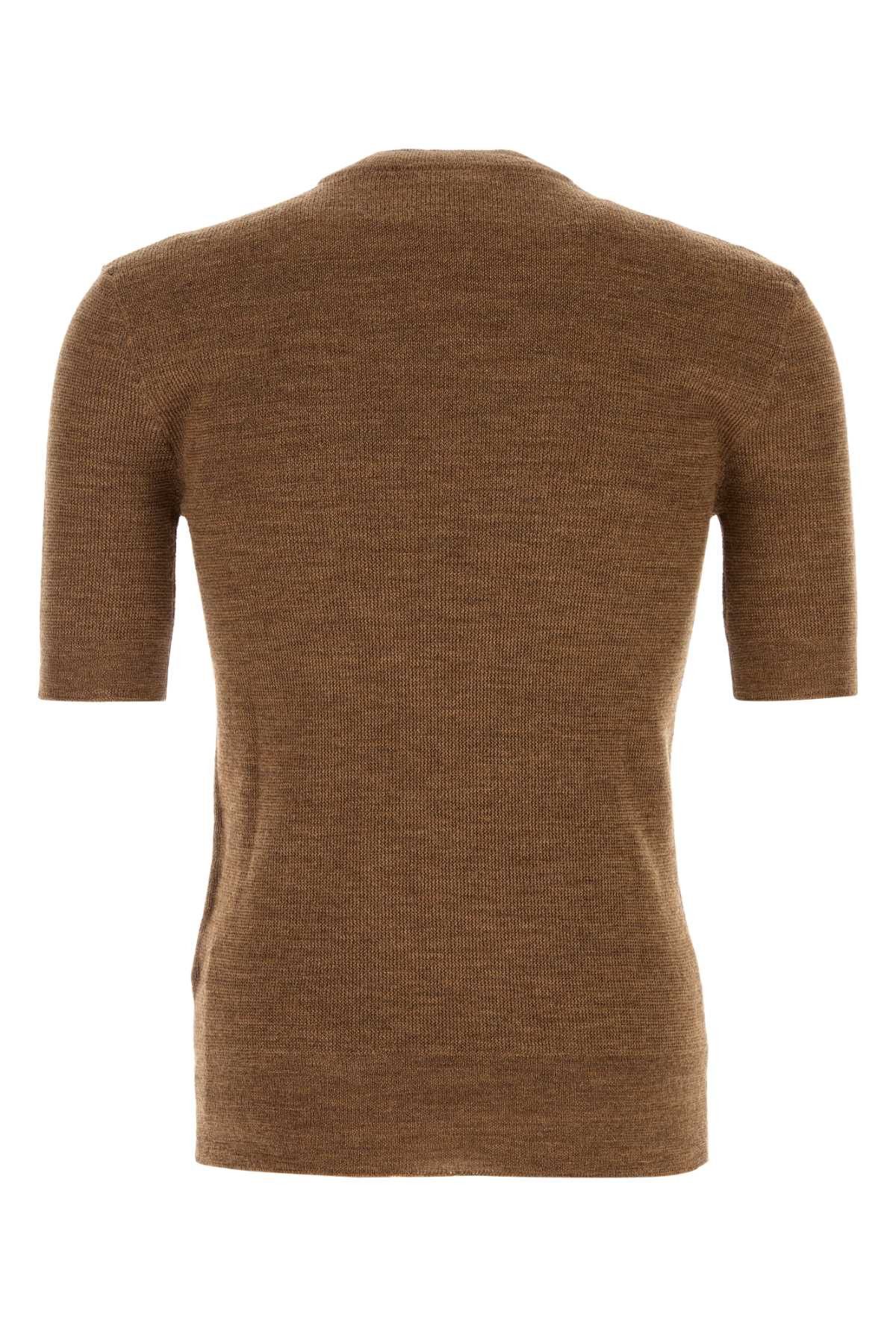 Prada Caramel Wool Sweater Size US XL / EU 56 / 4 - 2 Thumbnail