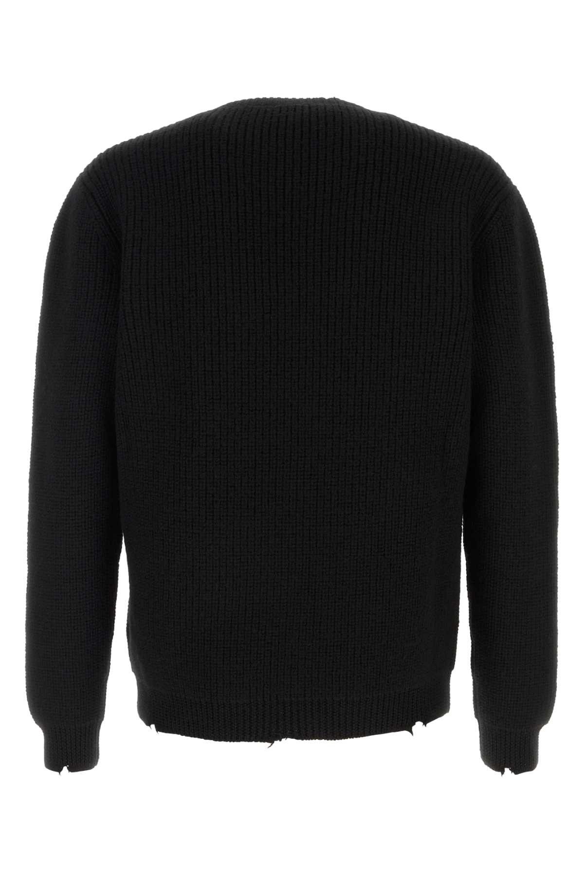 Prada Black Wool Sweater Size US L / EU 52-54 / 3 - 2 Thumbnail