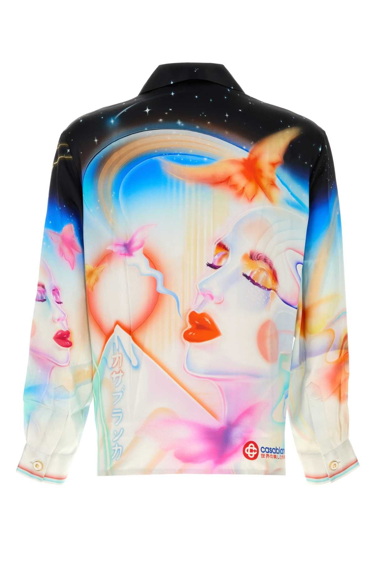 Casablanca Printed Satin Shirt Size US S / EU 44-46 / 1 - 2 Thumbnail