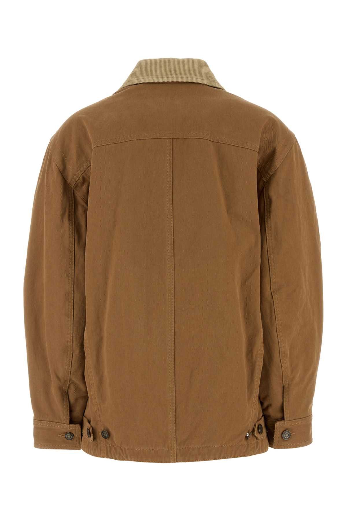 Isabel Marant Camel Denim Ninon Jacket Size S / US 4 / IT 40 - 2 Thumbnail
