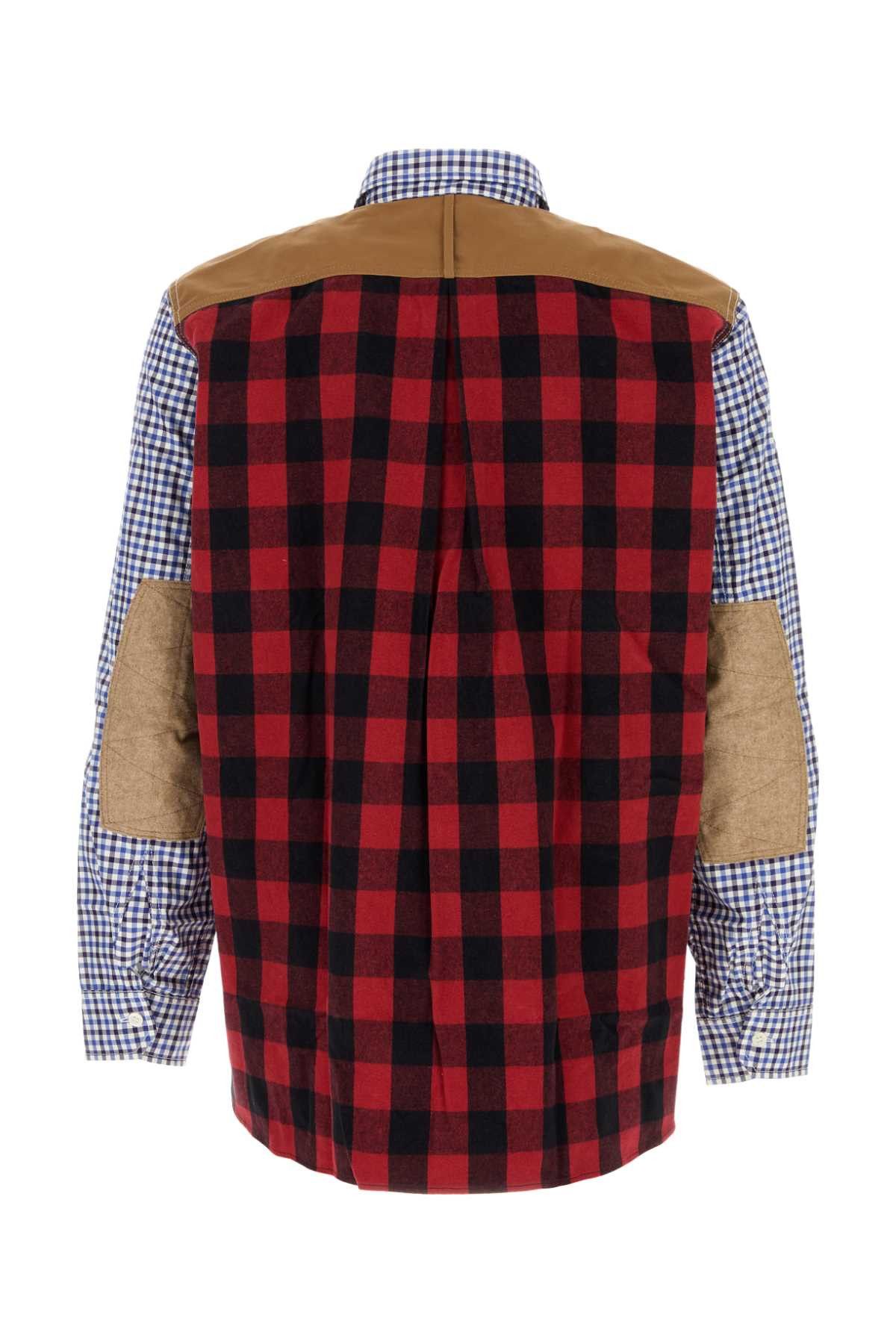 Junya Watanabe Embroidered Cotton Shirt Size US L / EU 52-54 / 3 - 2 Thumbnail