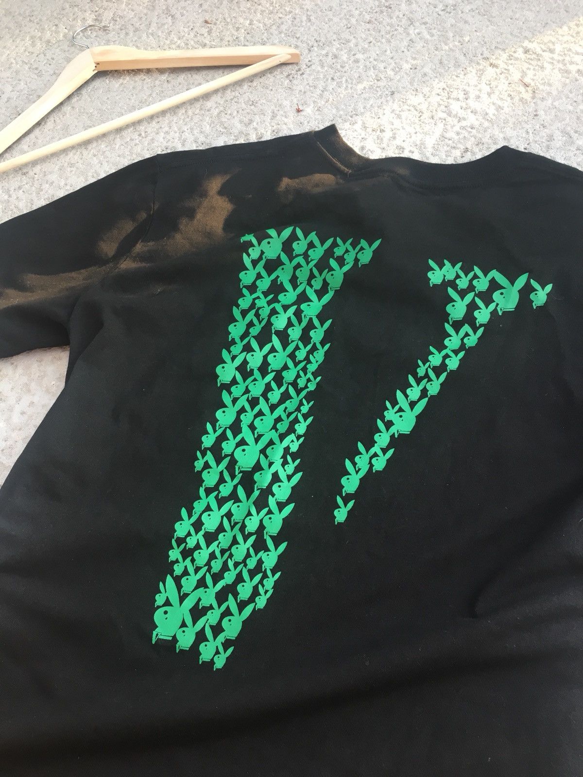 VLONE x Playboy popular Tee Green Sz M