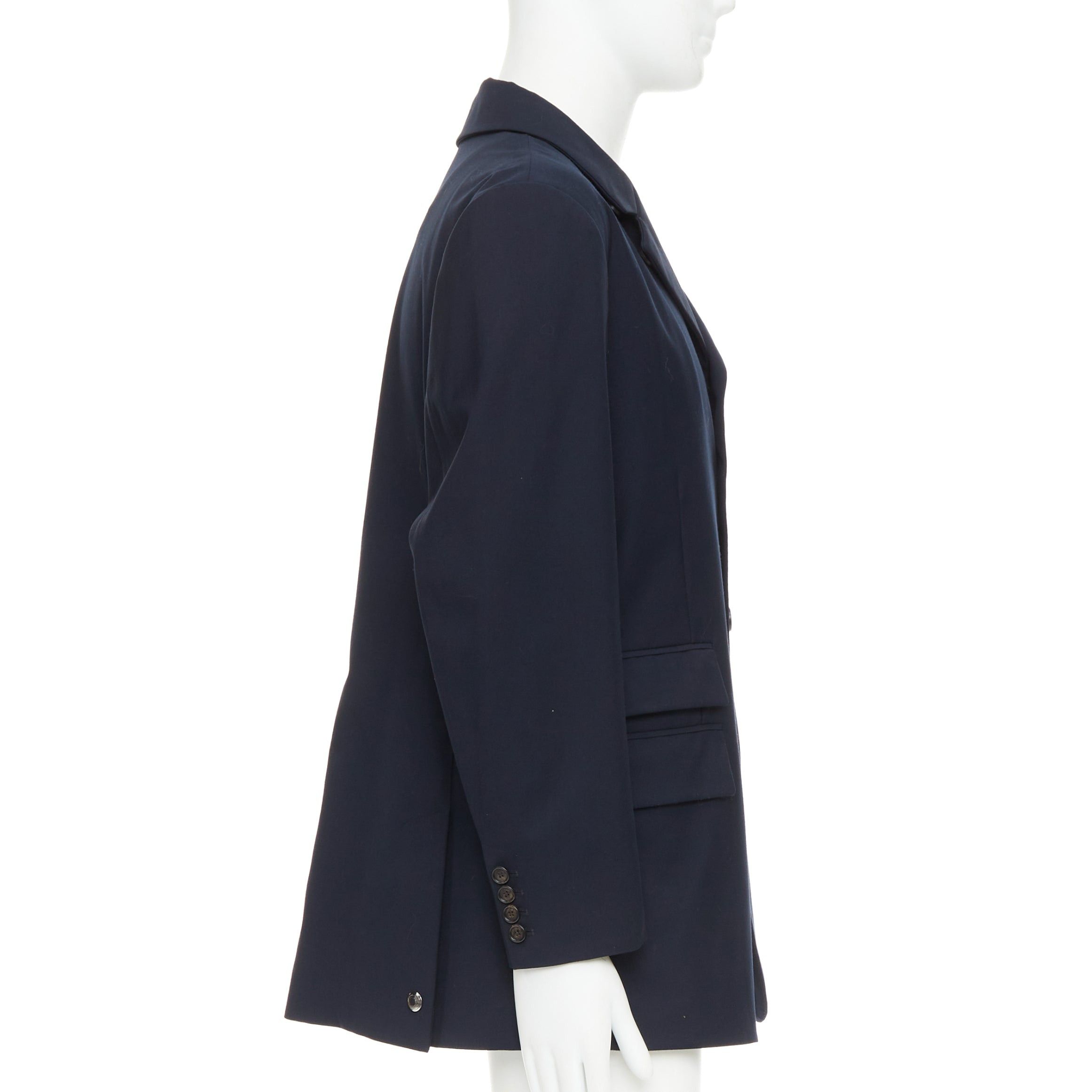Ralph Lauren RALPH LAUREN Purple Label navy twill 3 flap pockets double vent coat XL Size US XL / EU 56 / 4 - 4 Thumbnail