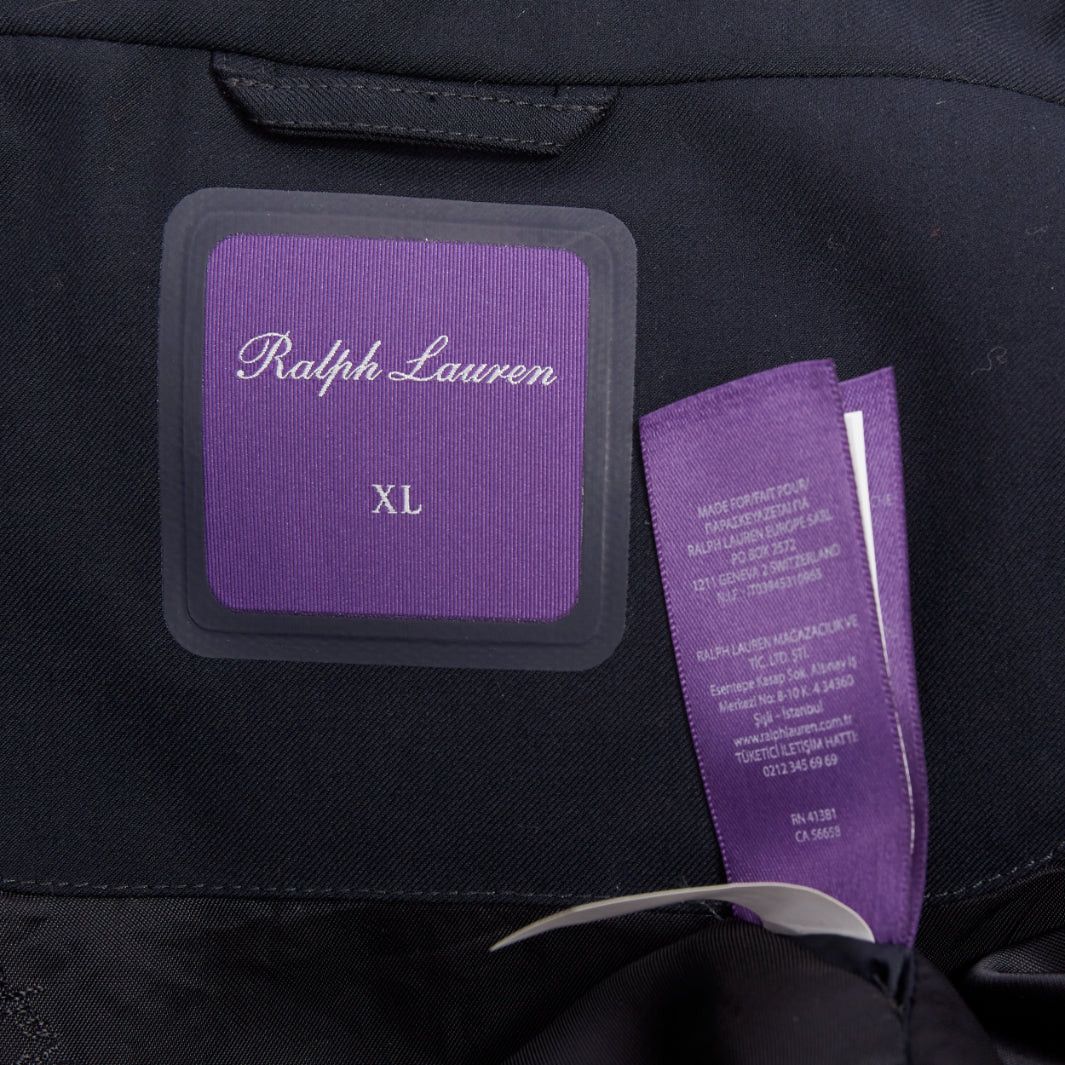 Ralph Lauren RALPH LAUREN Purple Label navy twill 3 flap pockets double vent coat XL Size US XL / EU 56 / 4 - 8 Thumbnail