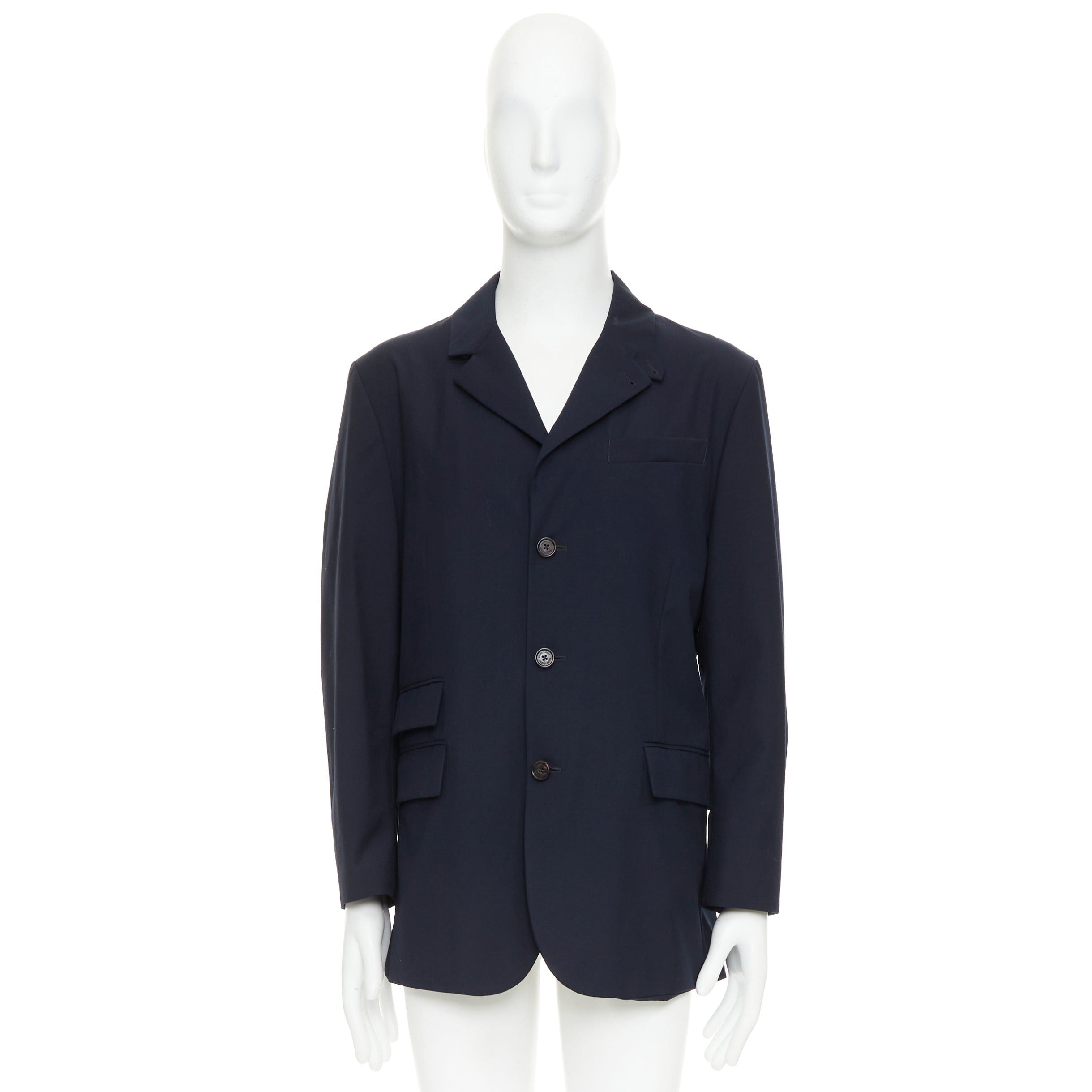 Ralph Lauren RALPH LAUREN Purple Label navy twill 3 flap pockets double vent coat XL Size US XL / EU 56 / 4 - 9 Thumbnail