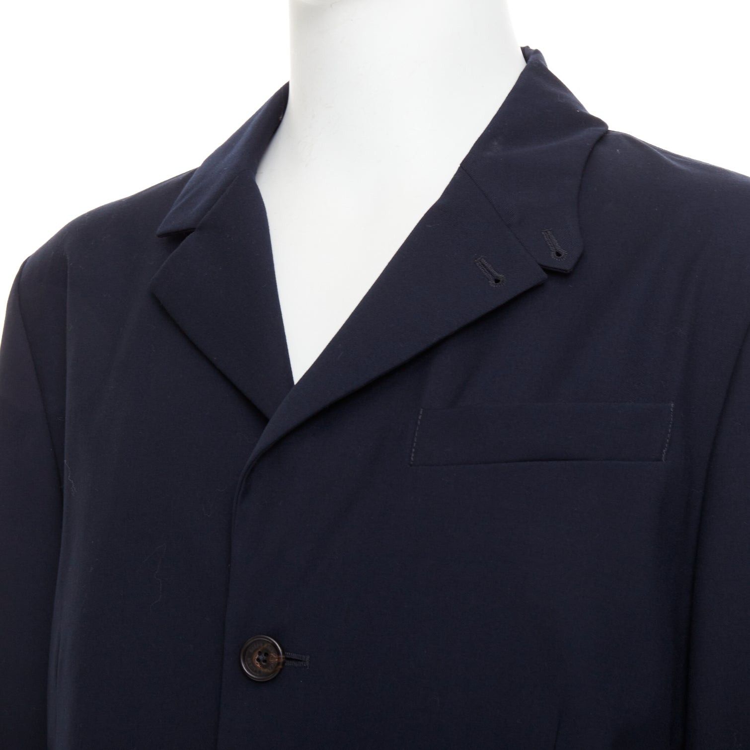 Ralph Lauren RALPH LAUREN Purple Label navy twill 3 flap pockets double vent coat XL Size US XL / EU 56 / 4 - 2 Thumbnail