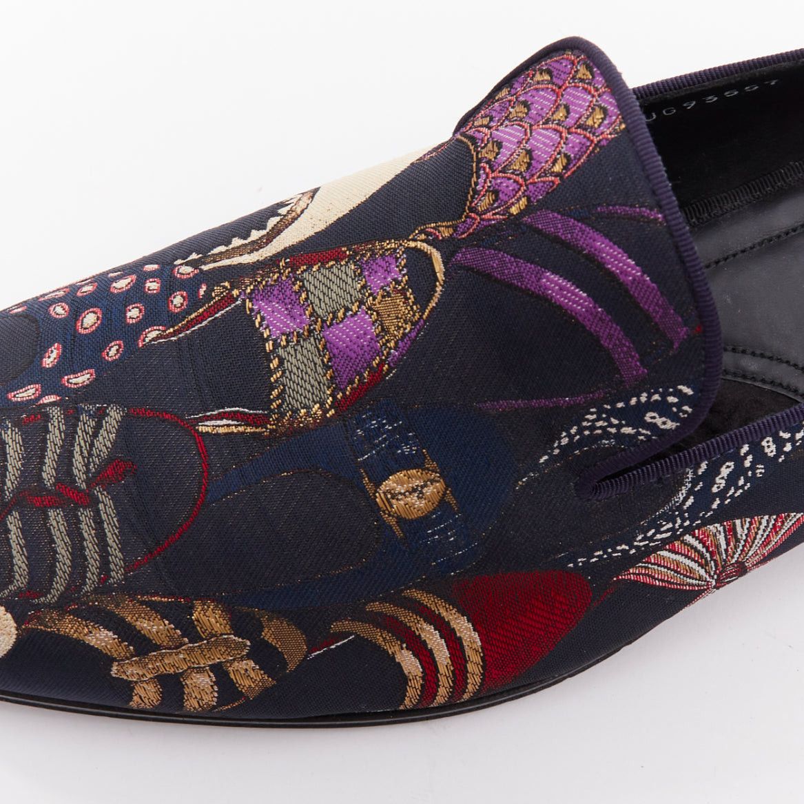 Salvatore Ferragamo SALVATORE FERRAGAMO Blondie shoe pattern jacquard flat loafers UK7.5 EU41.5 Size US 8.5 / EU 41-42 - 7 Thumbnail