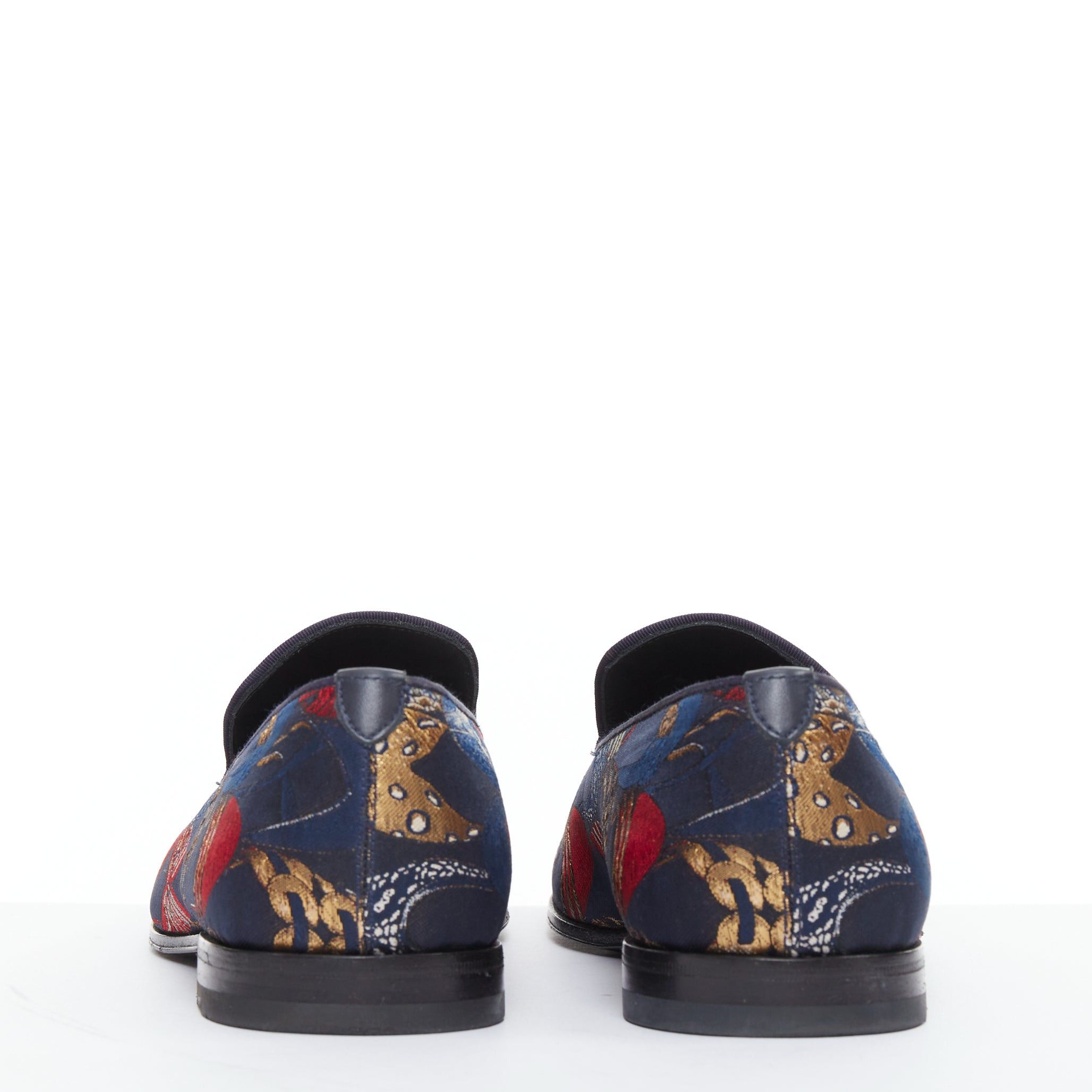 Salvatore Ferragamo SALVATORE FERRAGAMO Blondie shoe pattern jacquard flat loafers UK7.5 EU41.5 Size US 8.5 / EU 41-42 - 5 Thumbnail