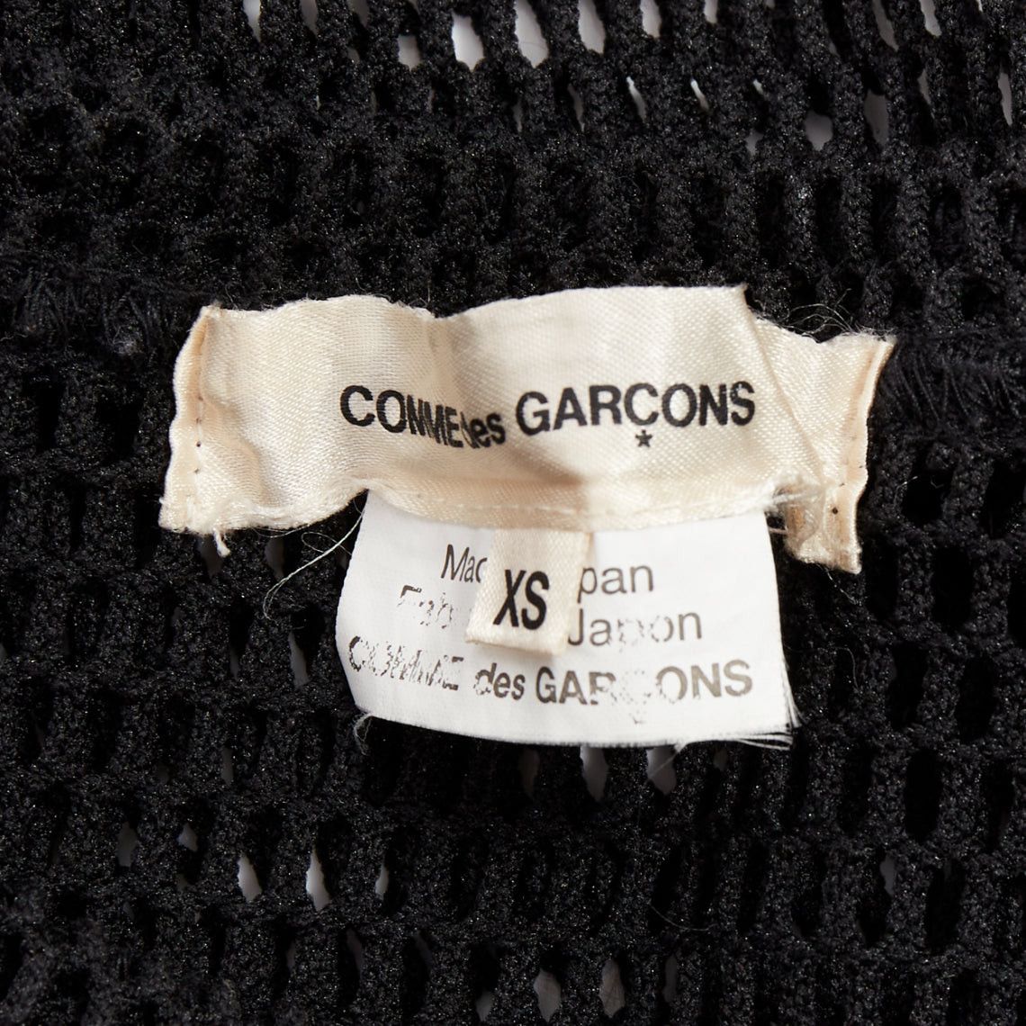 Comme des Garcons COMME DES GARCONS Alisa Yoffe¬†2019 white black abstract face net mesh dress XS Size XS / US 0-2 / IT 36-38 - 8 Thumbnail
