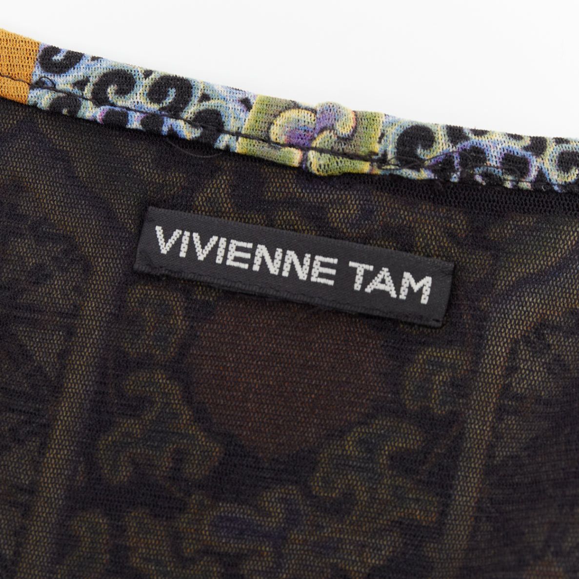 Vivienne Tam rare VIVIENNE TAM purple Dynasty chinoiserie dragon birds print bomber jacket Size M / US 6-8 / IT 42-44 - 9 Thumbnail