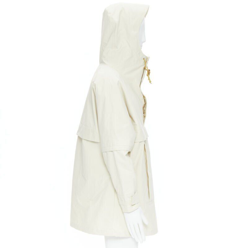 Gucci GUCCI NORTH FACE light beige nylon windbreaker anorak pullover jacket S Size XS / US 0-2 / IT 36-38 - 4 Thumbnail