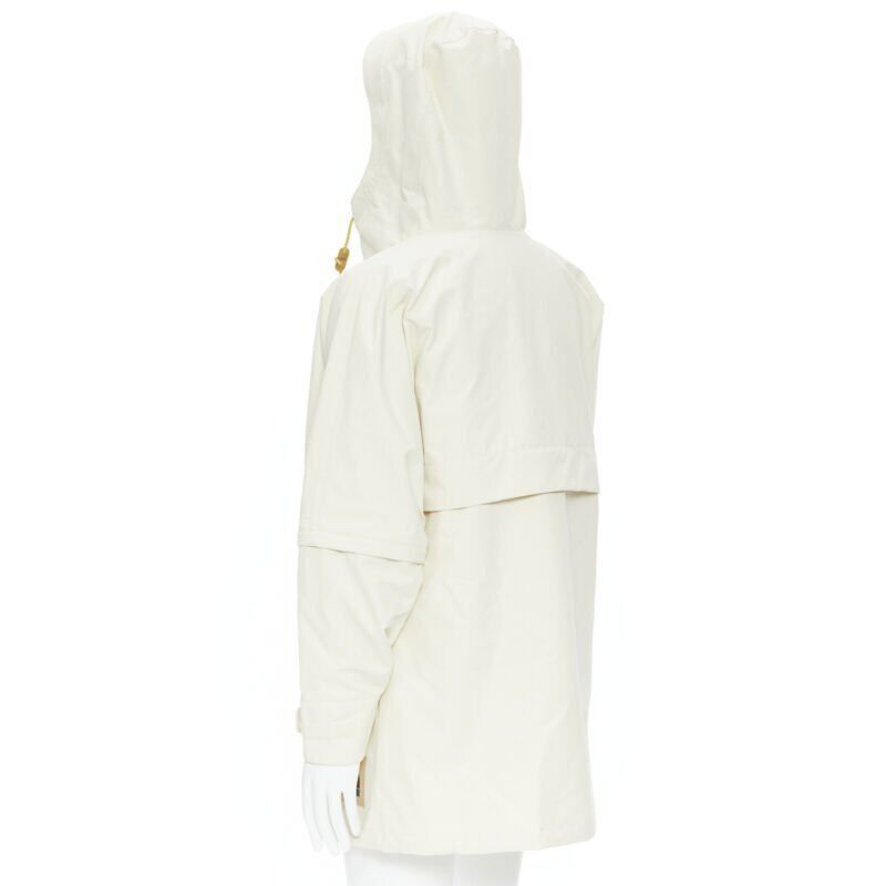 Gucci GUCCI NORTH FACE light beige nylon windbreaker anorak pullover jacket S Size XS / US 0-2 / IT 36-38 - 6 Thumbnail