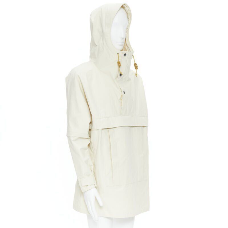Gucci GUCCI NORTH FACE light beige nylon windbreaker anorak pullover jacket S Size XS / US 0-2 / IT 36-38 - 3 Thumbnail