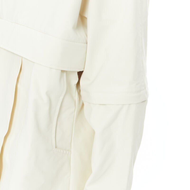 Gucci GUCCI NORTH FACE light beige nylon windbreaker anorak pullover jacket S Size XS / US 0-2 / IT 36-38 - 9 Thumbnail