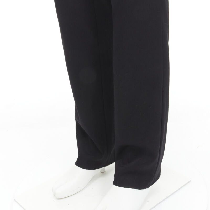 Givenchy GIVENCHY 100% wool black straight leg trousers pants EU48 M Size US 29 - 7 Thumbnail