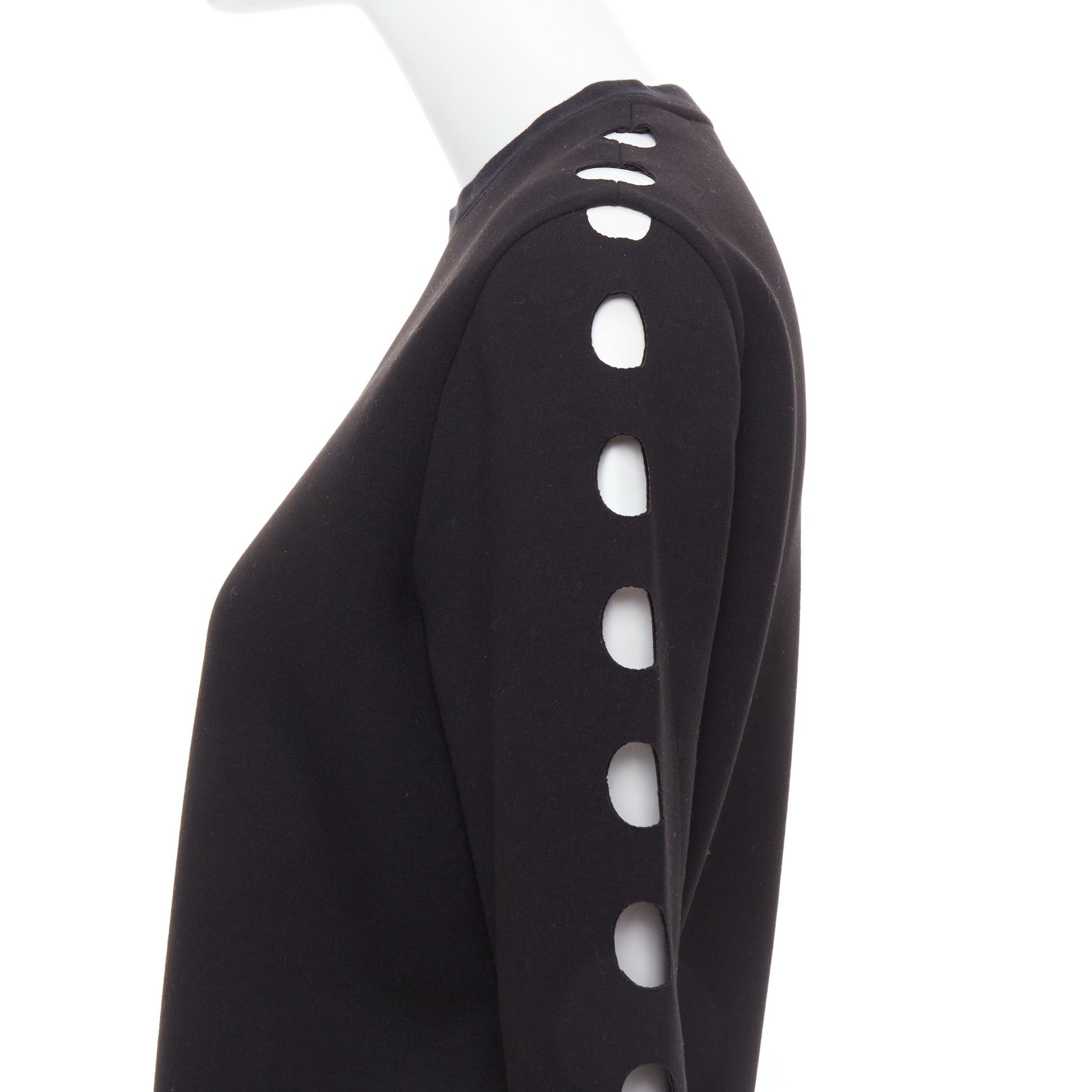 Opening Ceremony OPENING CEREMONY Cut-out black neoprene laser cut holes top pants set S Size 27" / US 4 / IT 40 - 2 Thumbnail