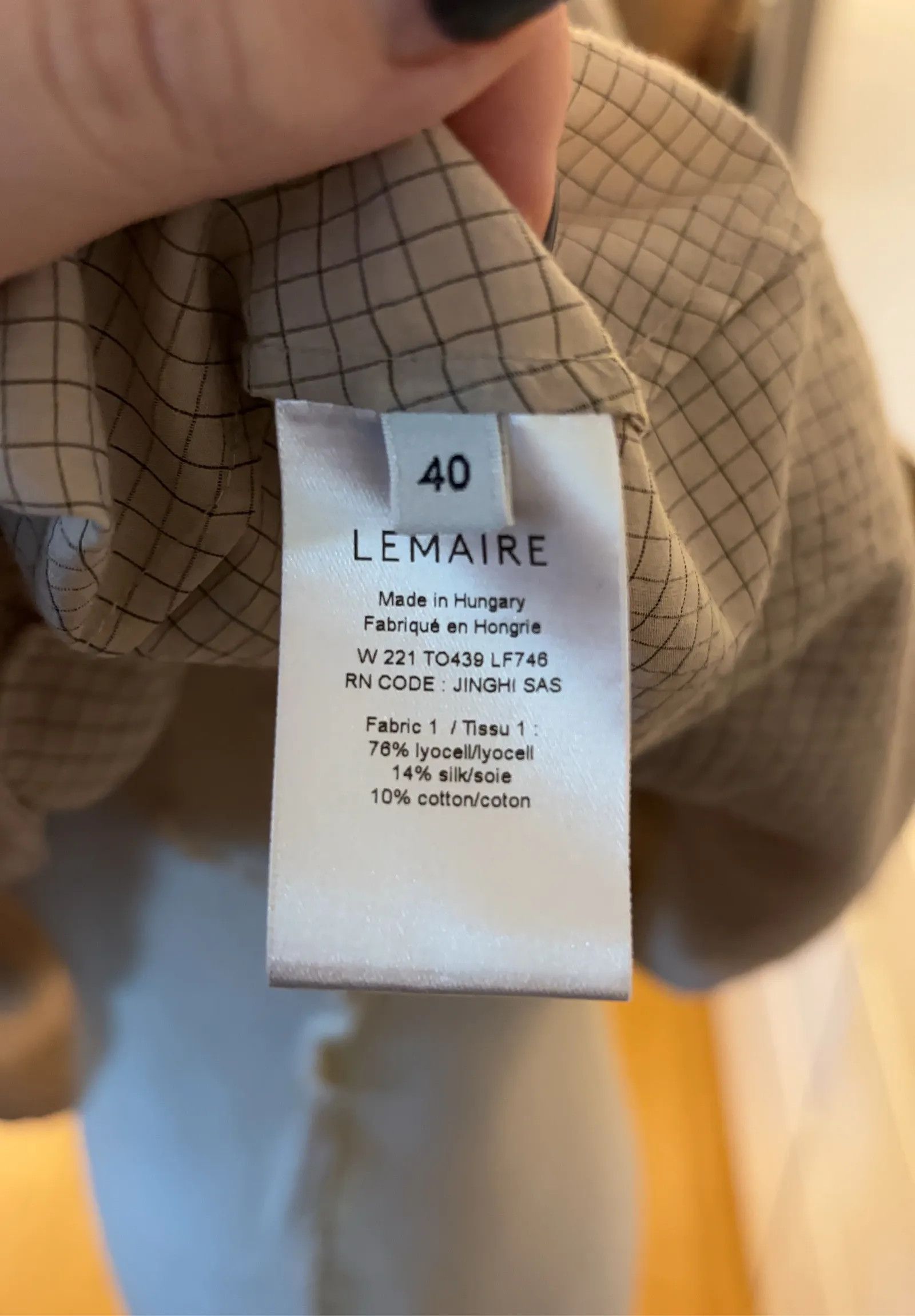 Lemaire Lemaire Blouse Size M / US 6-8 / IT 42-44 - 3 Thumbnail