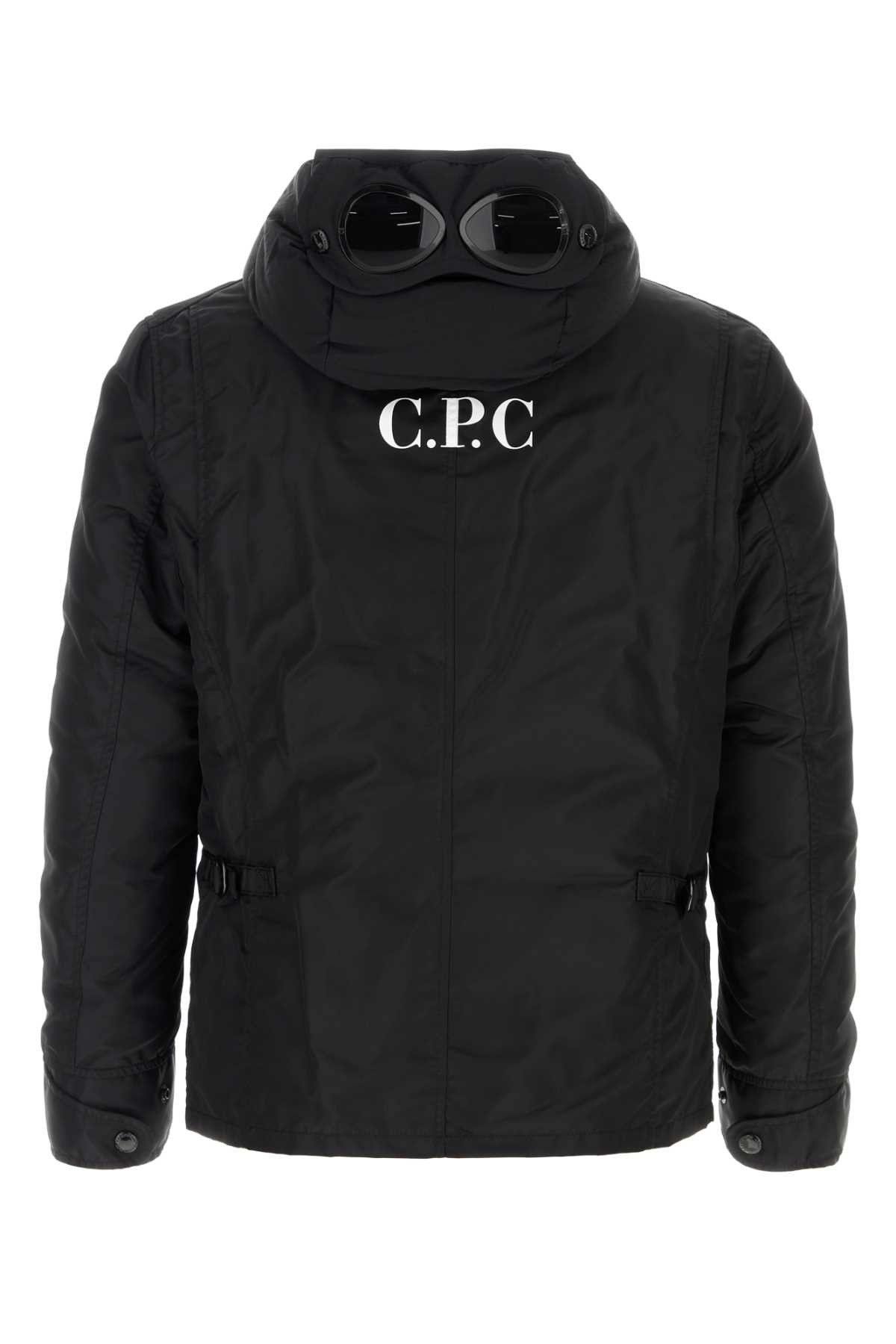 Junya Watanabe Black Nylon Junya Watanabe X Cp Company Down Jacket Size US L / EU 52-54 / 3 - 2 Thumbnail