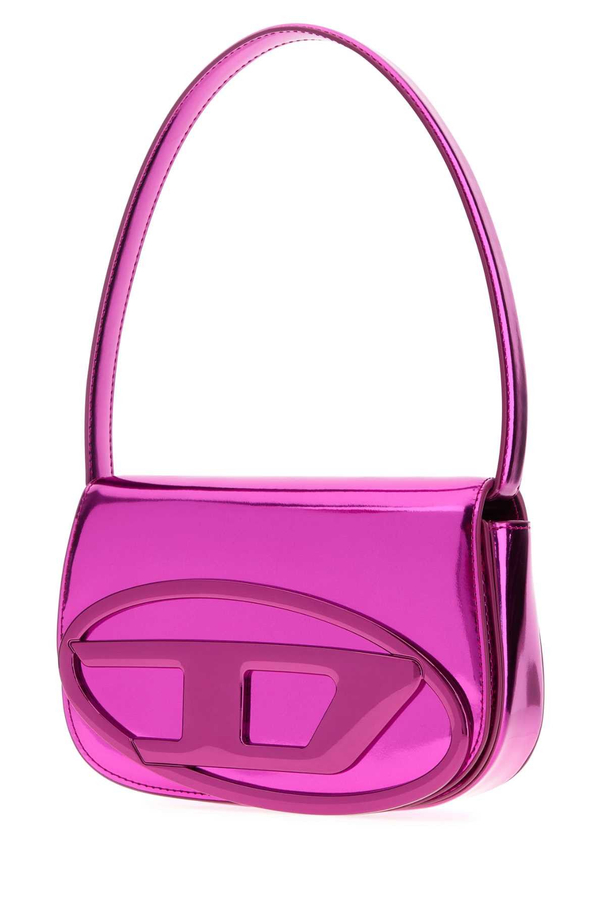 Diesel Fuchsia Leather 1Dr Shoulder Bag Size ONE SIZE - 2 Thumbnail