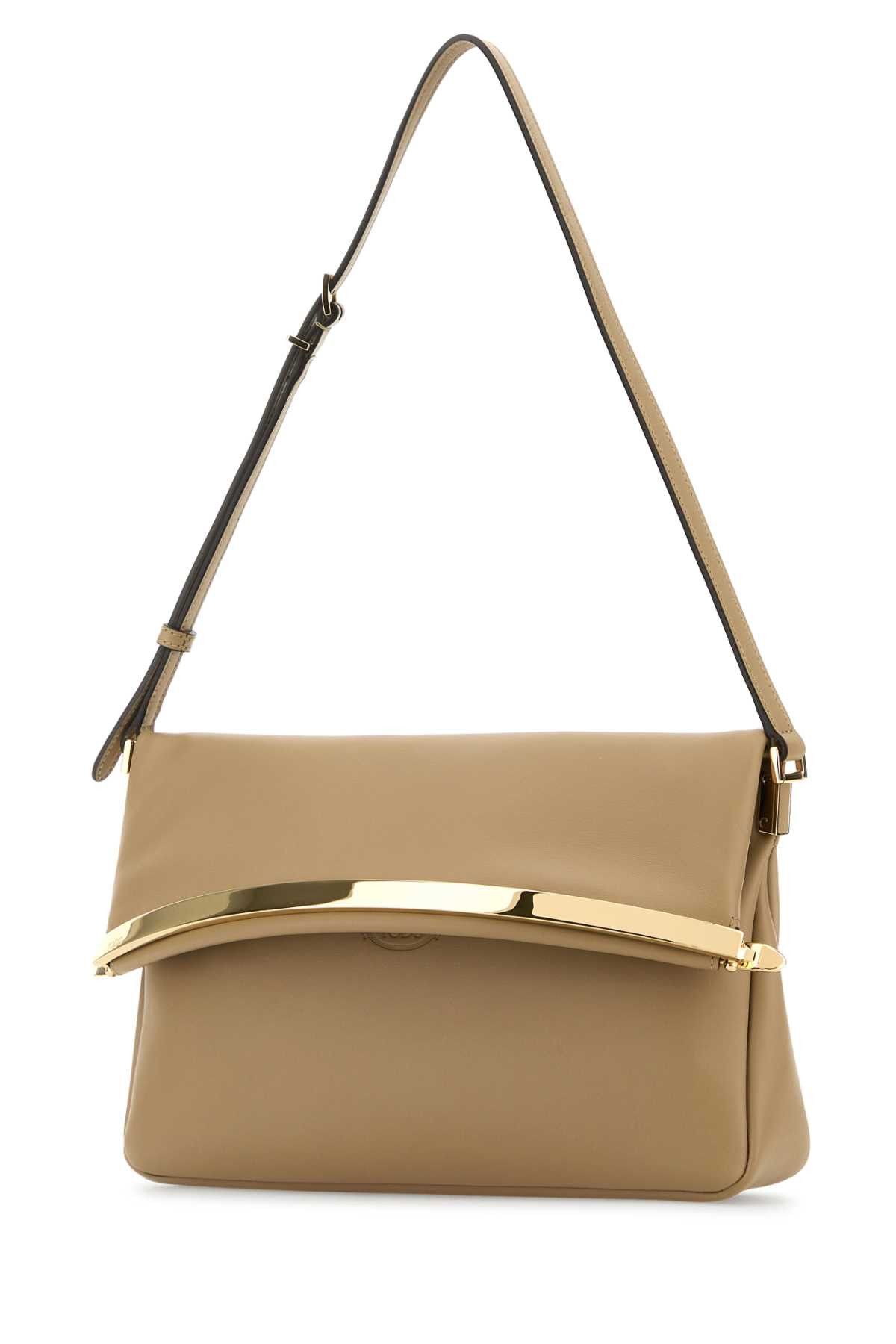 Tod's Beige Leather Shoulder Bag Size ONE SIZE - 2 Thumbnail