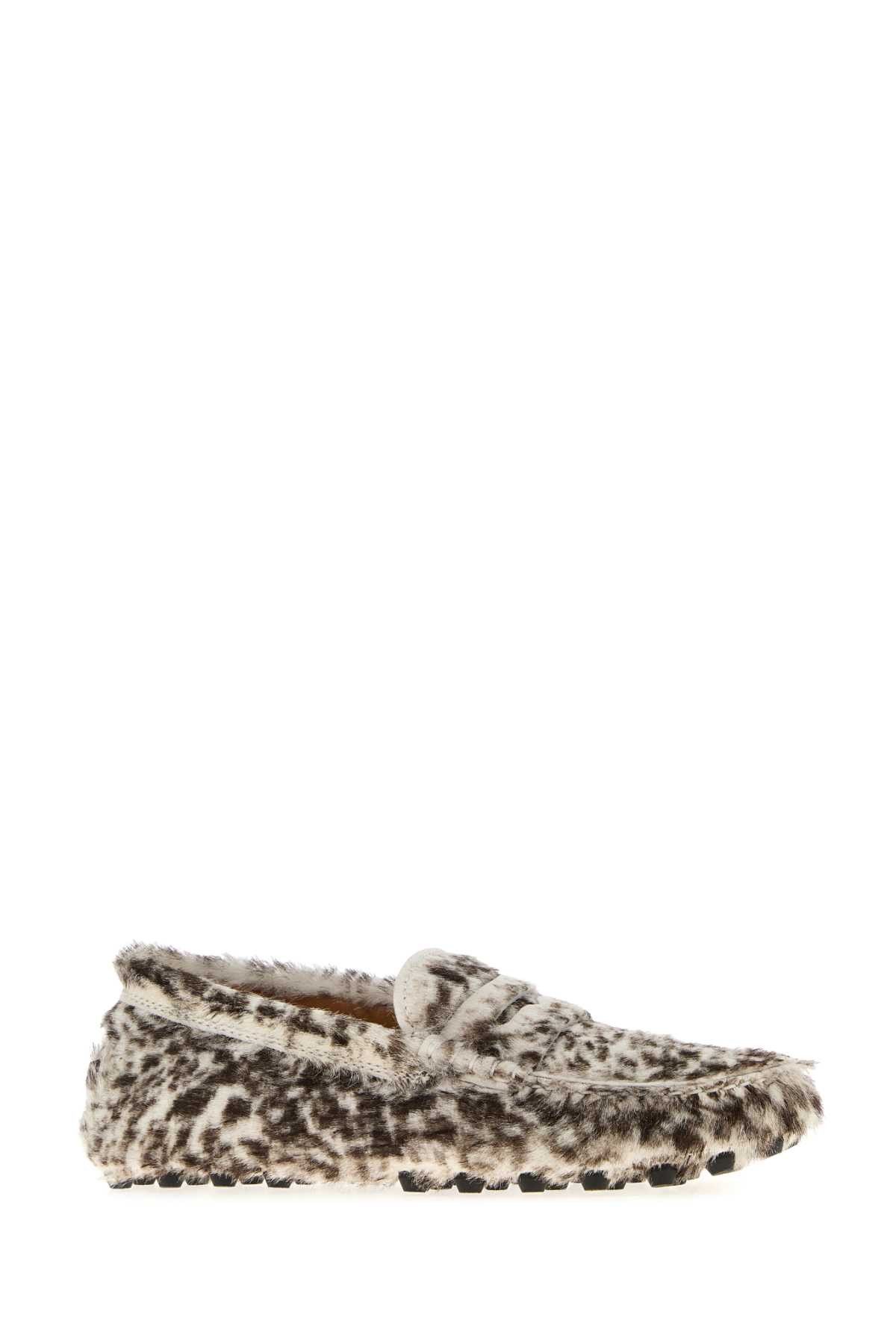 Tod's Printed Calf Hair Loafers Size US 6 / IT 36 - 2 Thumbnail