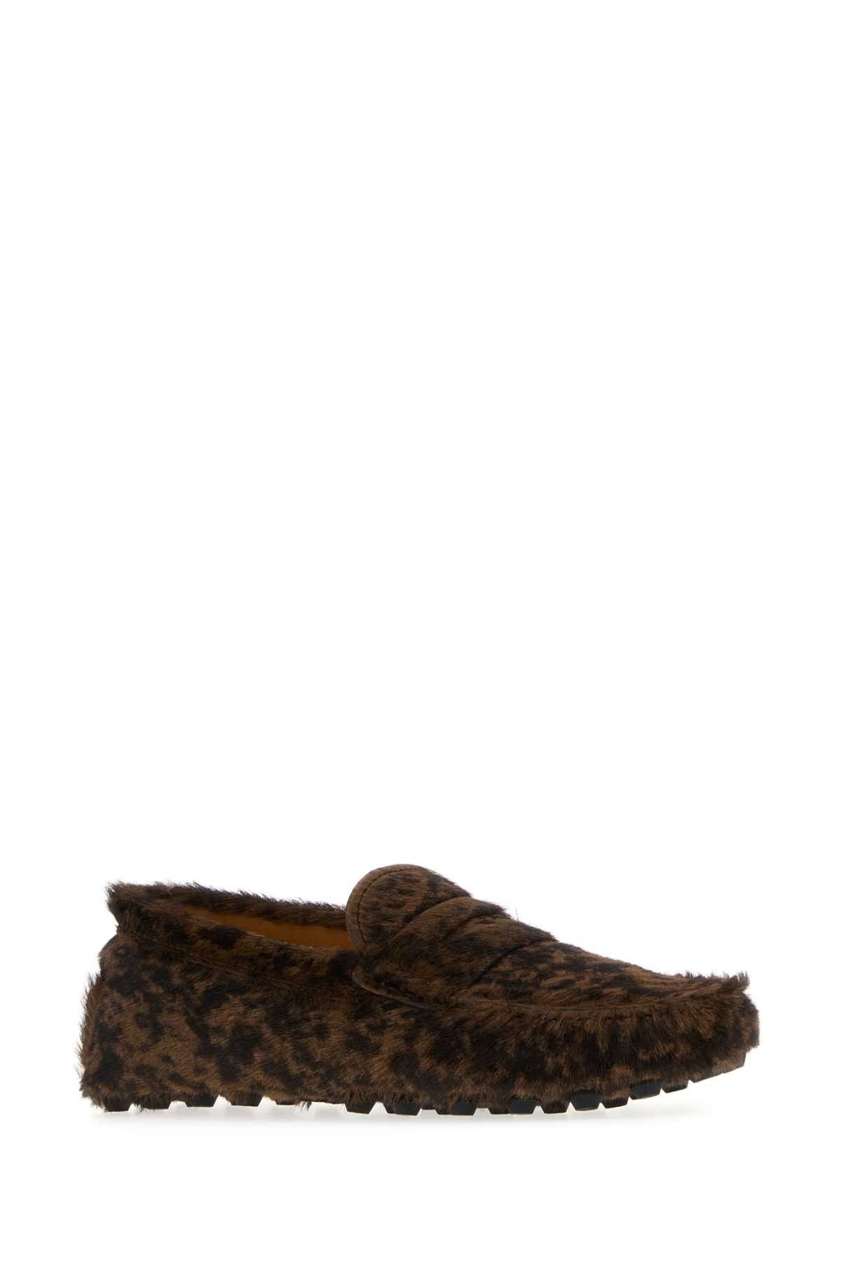 Tod's Printed Calf Hair Loafers Size US 10 / IT 40 - 2 Thumbnail