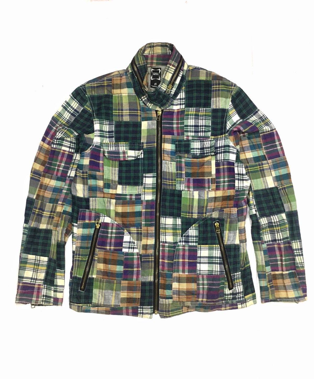 Kapital】bandana patchwork jacket マルーン 4（Patchwork