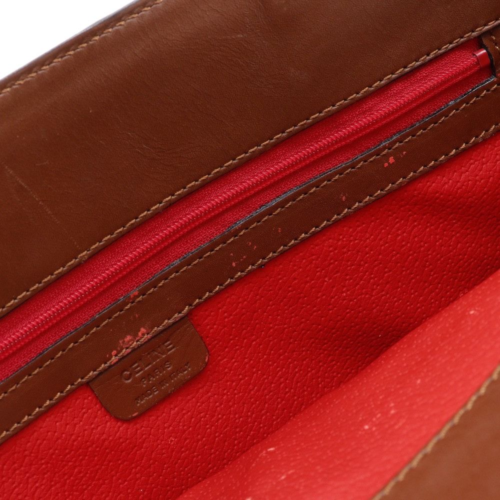 Celine Celine Celine Vintage Calf 2way Tote Bag Leather Tote Bag DUTY FREE for USA Size ONE SIZE - 8 Thumbnail
