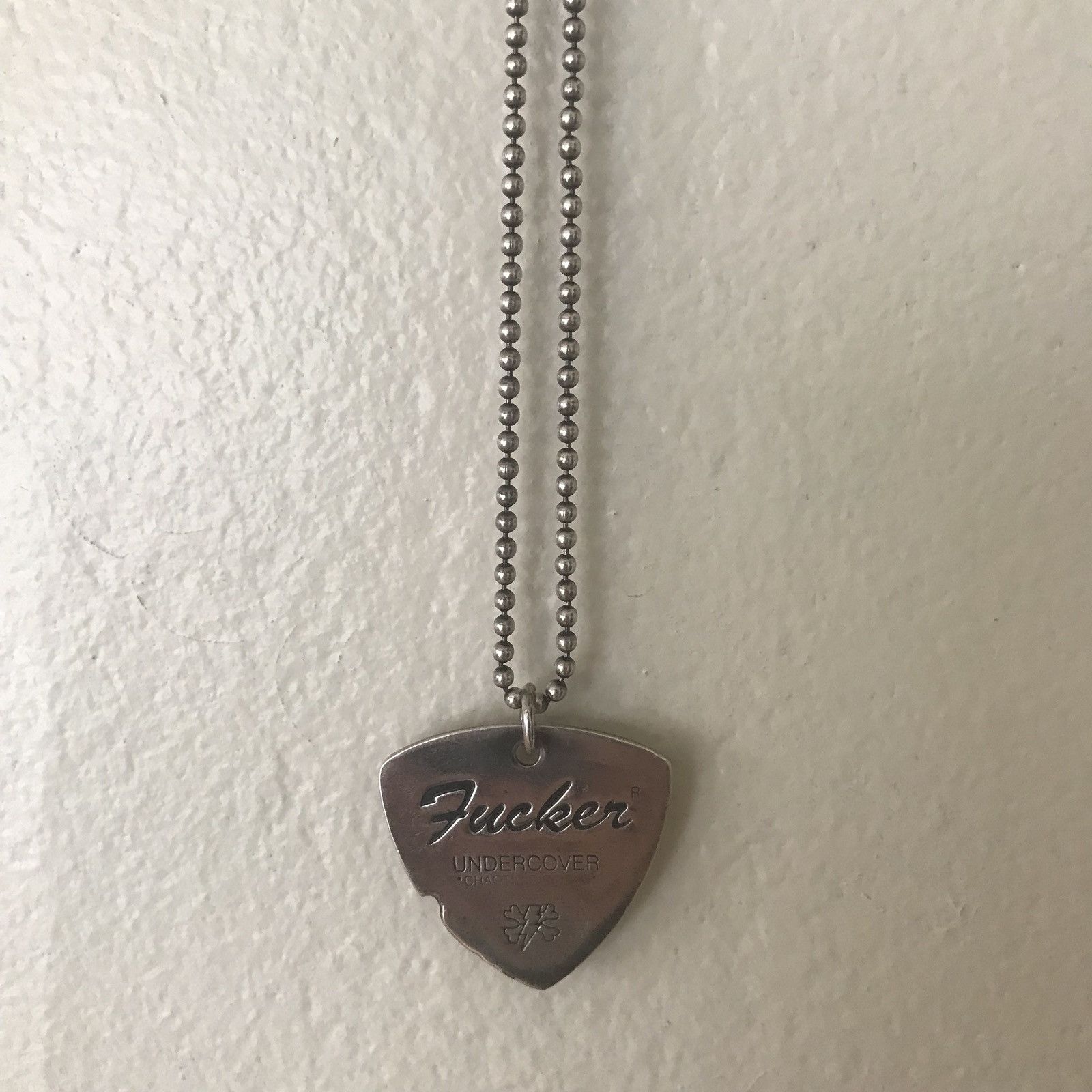 Undercover Undercover Chaotic Discord Fucker Necklace | Grailed