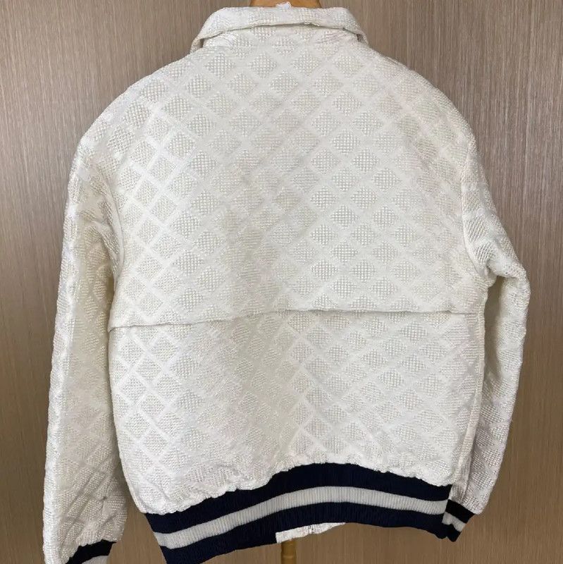 Chanel Chanel Cream Polyester Women's Jacket 0089 Size M / US 6-8 / IT 42-44 - 2 Thumbnail