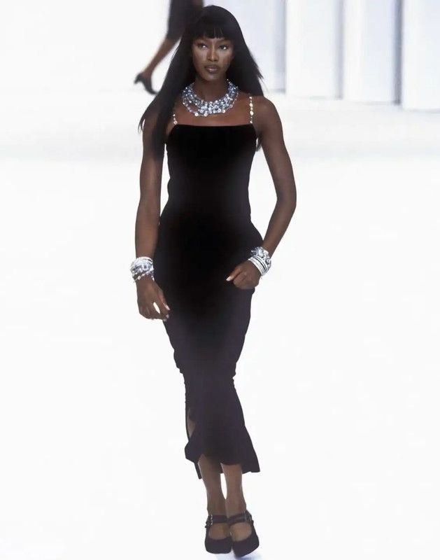 Chanel Chanel Black Wool Midi Dress for Women 0089 Size L / US 10 / IT 46 - 3 Thumbnail