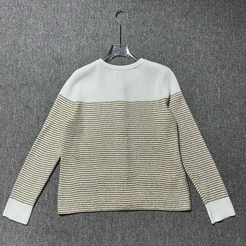 Chanel Chanel Cotton Embroidered Jacket in Beige 0089 Size M / US 6-8 / IT 42-44 - 4 Thumbnail