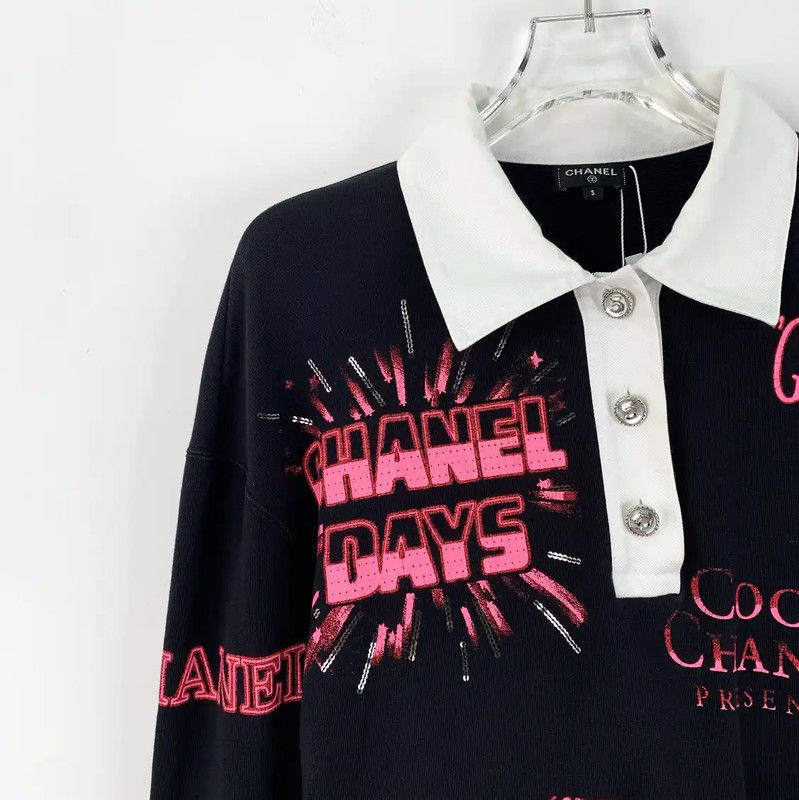 Chanel Chanel Colorful Graphic Pullover for Women 0089 Size S / US 4 / IT 40 - 3 Thumbnail
