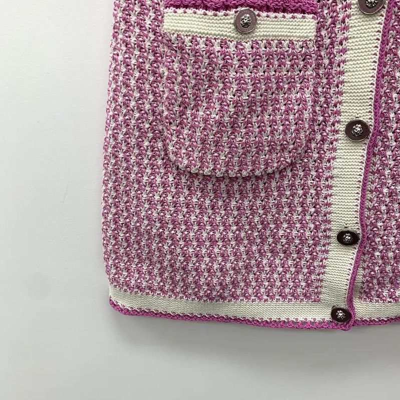 Chanel Chanel Pink Cotton Sleeveless Dress XXS Size 0089 Size XXS / US 00 / IT 34 - 5 Thumbnail