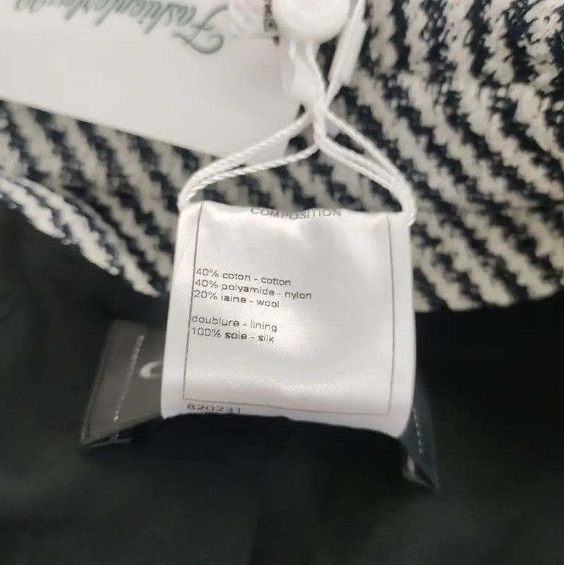 Chanel Chanel Women's Colorblock Cotton Coat 0089 Size L / US 10 / IT 46 - 4 Thumbnail