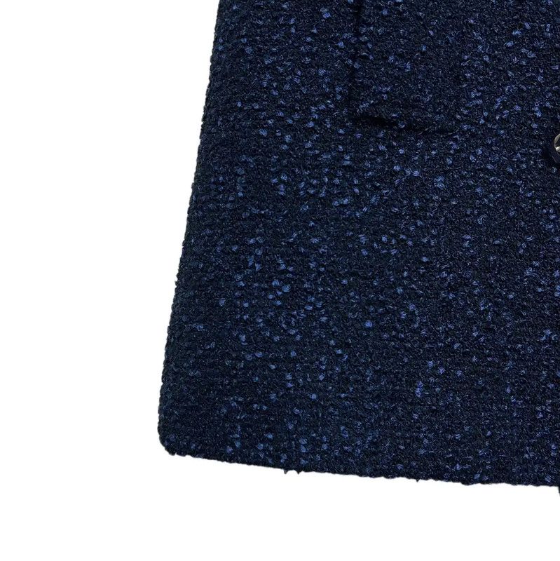Chanel Chanel M Size Peacock Blue Cotton Blend Jacket 0089 Size M / US 6-8 / IT 42-44 - 4 Thumbnail