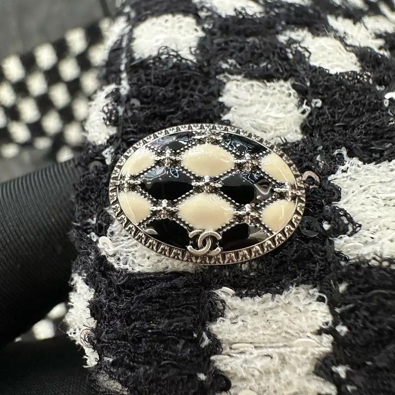 Chanel Chanel Black Wool Women's Jacket 0089 Size S / US 4 / IT 40 - 10 Thumbnail