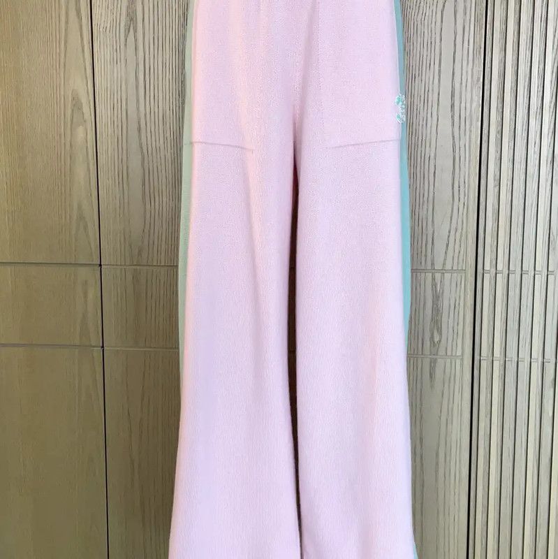 Chanel Chanel Pink Cashmere Spring Pants for Women 0089 Size 23" - 5 Thumbnail