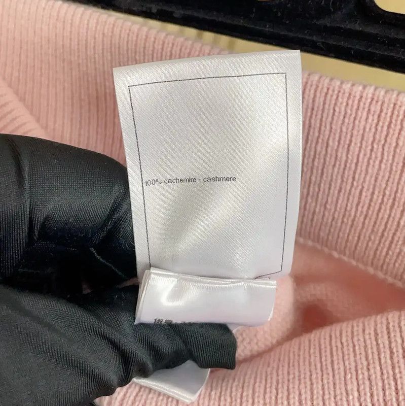 Chanel Chanel Pink Cashmere Spring Pants for Women 0089 Size 23" - 10 Thumbnail
