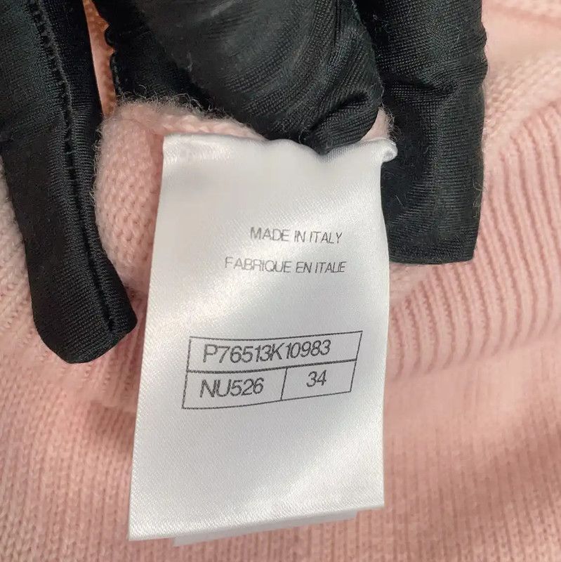 Chanel Chanel Pink Cashmere Spring Pants for Women 0089 Size 23" - 9 Thumbnail