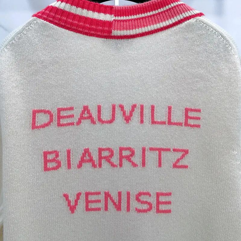 Chanel Chanel White Cashmere Long Sleeve Cardigan 0089 Size M / US 6-8 / IT 42-44 - 7 Thumbnail