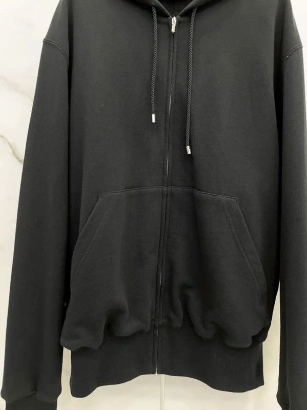 Chanel Chanel Black Cotton Women's Long Sleeve Hoodie 0089 Size L / US 10 / IT 46 - 4 Thumbnail